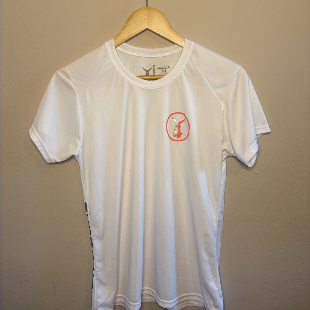 Tunaskin White Outdoor fishing shirt medium